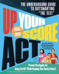 Up Your Score: ACT, 2018-2019 Edition